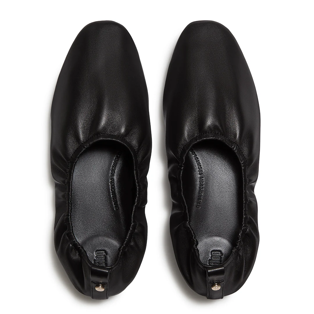 DELICATO Poise Leather Ballerinas - Image 3