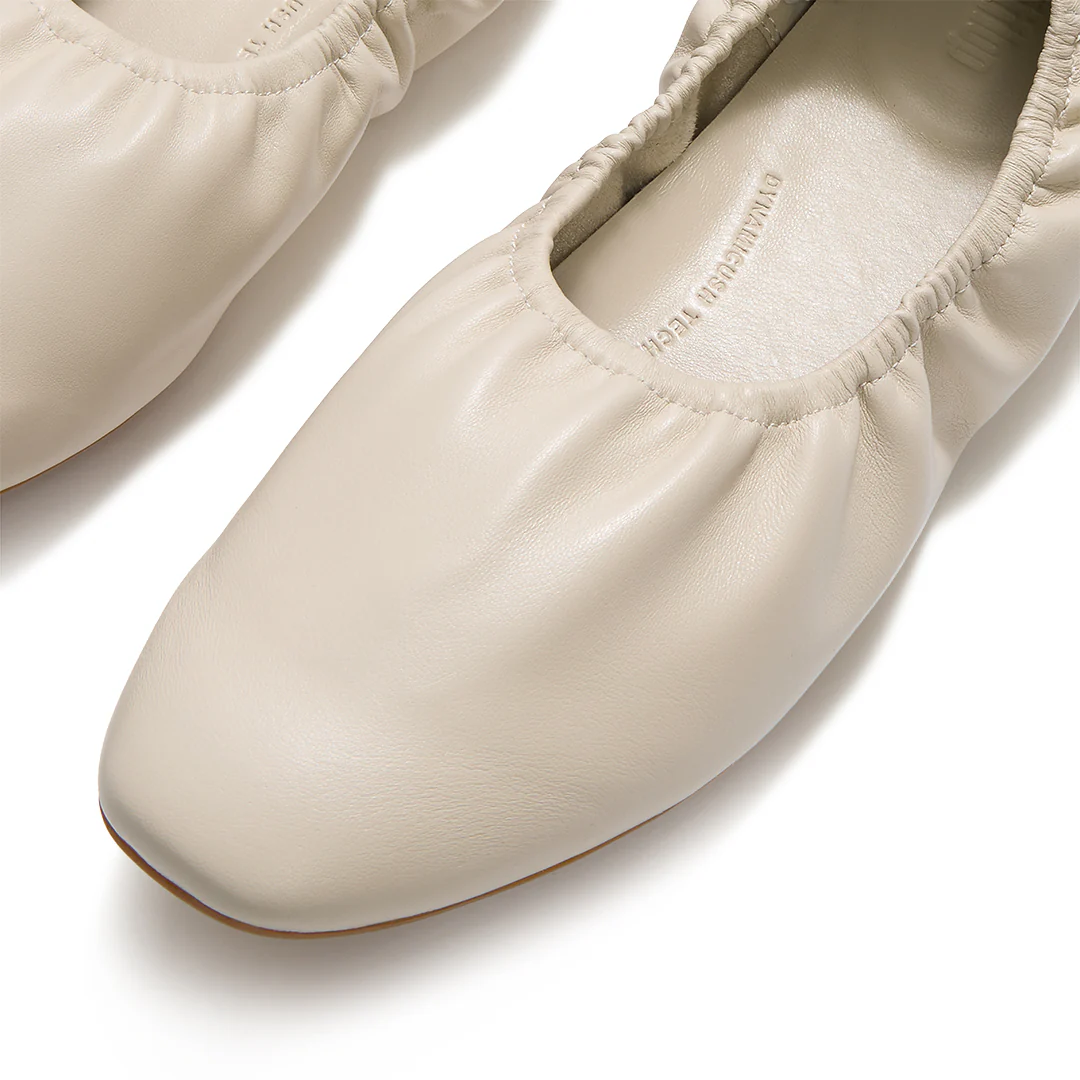 DELICATO Poise Leather Ballerinas - Image 3