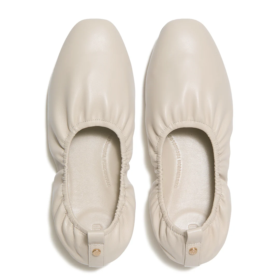DELICATO Poise Leather Ballerinas - Image 5